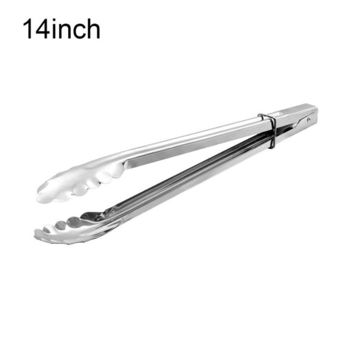 Anti heat Stainless Steel - BBQ Tongs/Food Clip