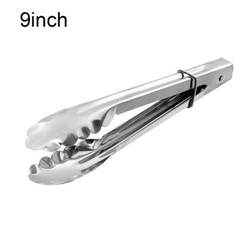 Anti heat Stainless Steel - BBQ Tongs/Food Clip
