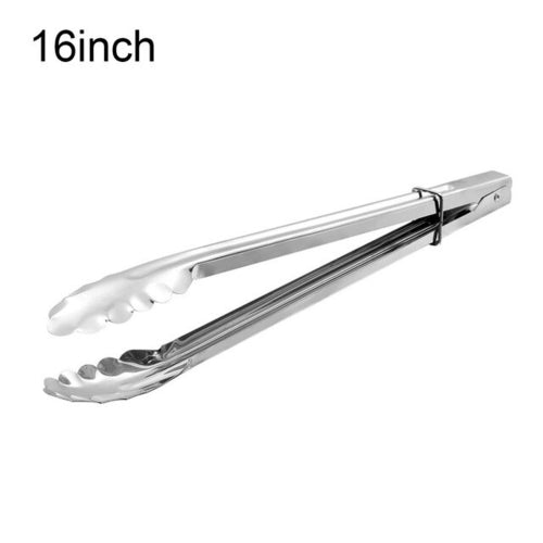 Anti heat Stainless Steel - BBQ Tongs/Food Clip