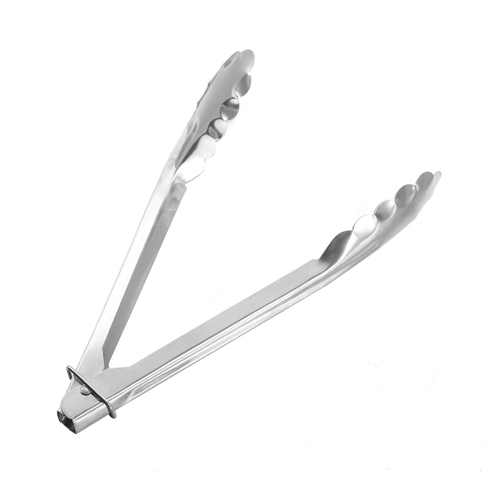 Anti heat Stainless Steel - BBQ Tongs/Food Clip