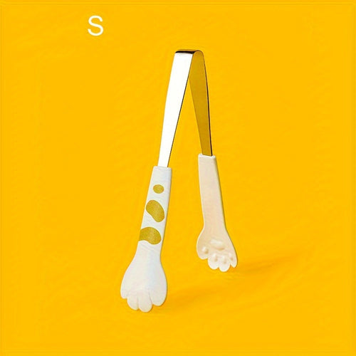 Cute Cat Paw Stainless Steel Food Tongs