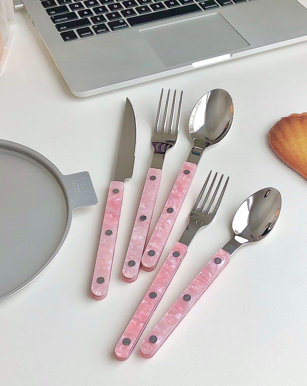 Valentine Pink Flatware Set