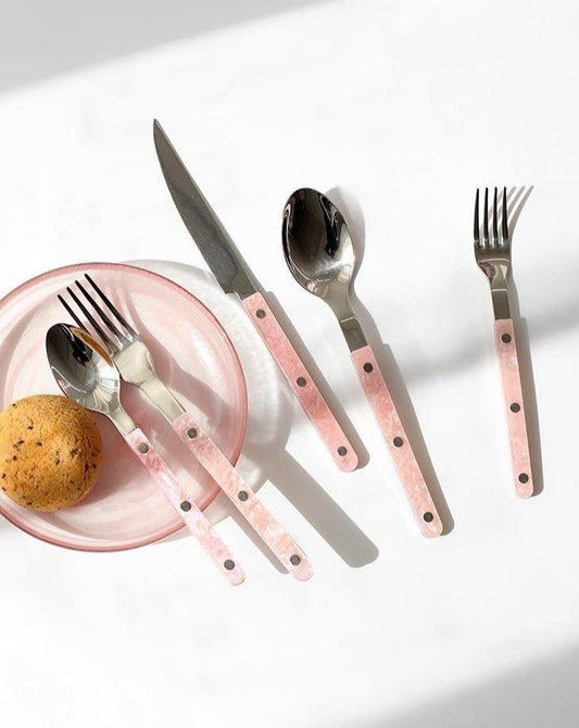 Valentine Pink Flatware Set