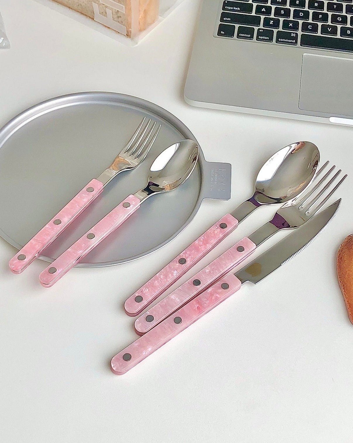 Valentine Pink Flatware Set