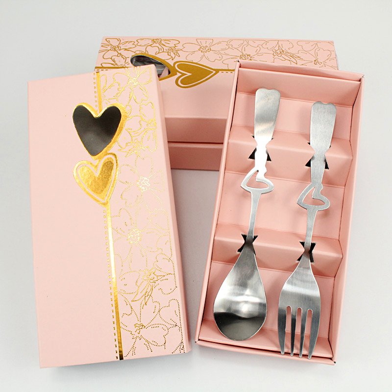 Hearts Spoon and Fork Set