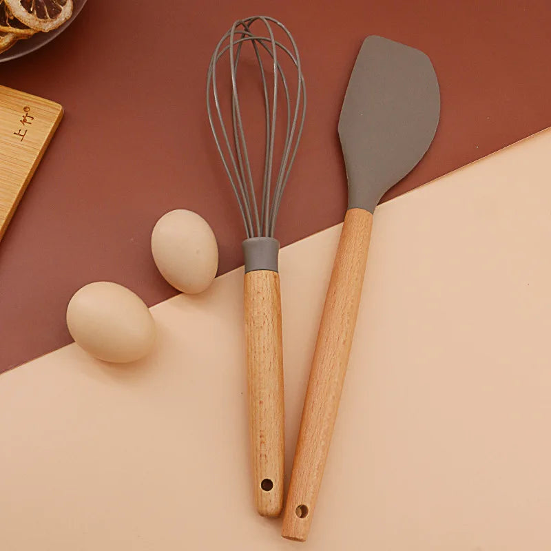 Silicone Kitchenware Spatula Set - 4 Piece Set