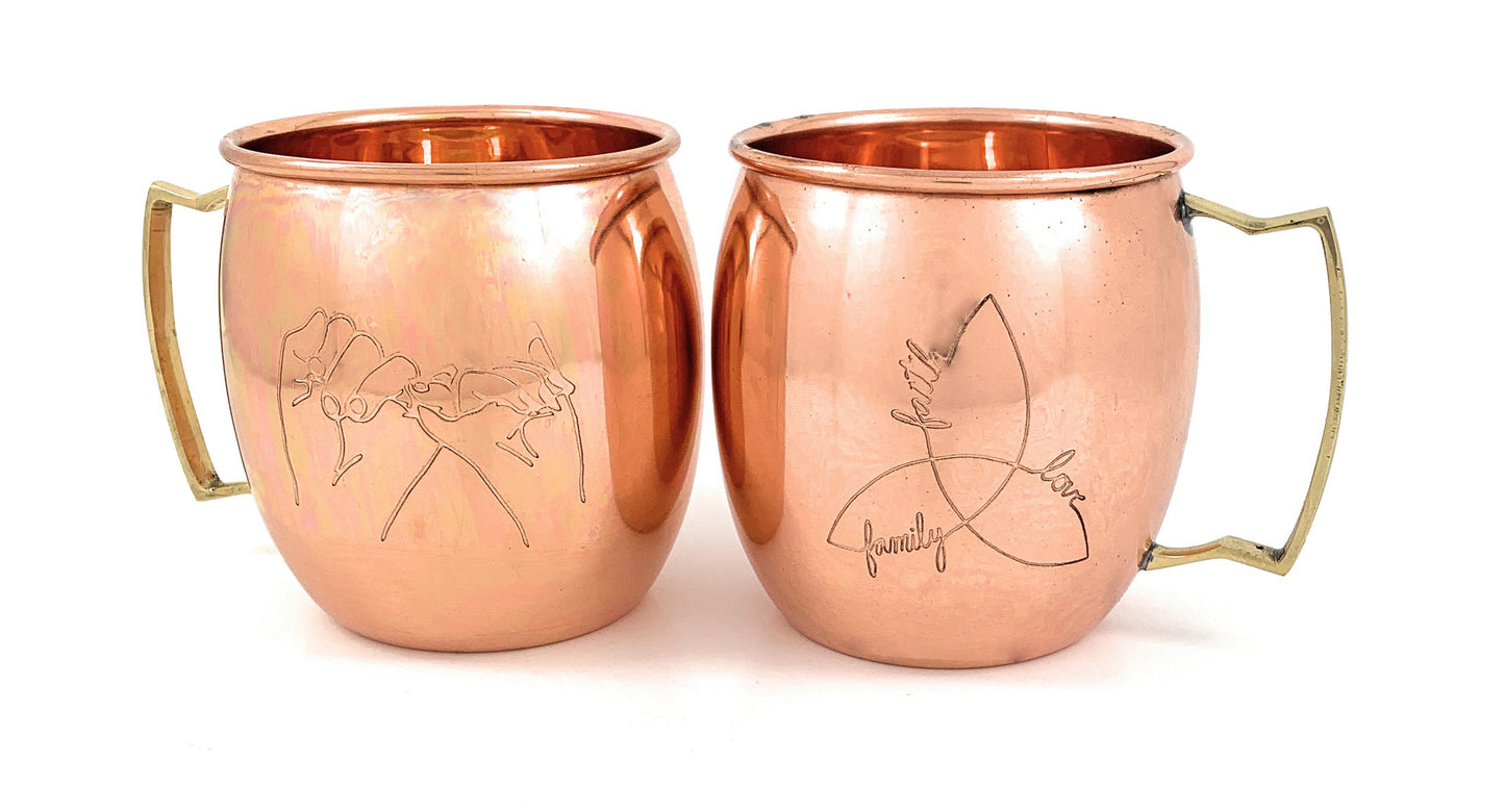 Moscow Mule Copper Mugs