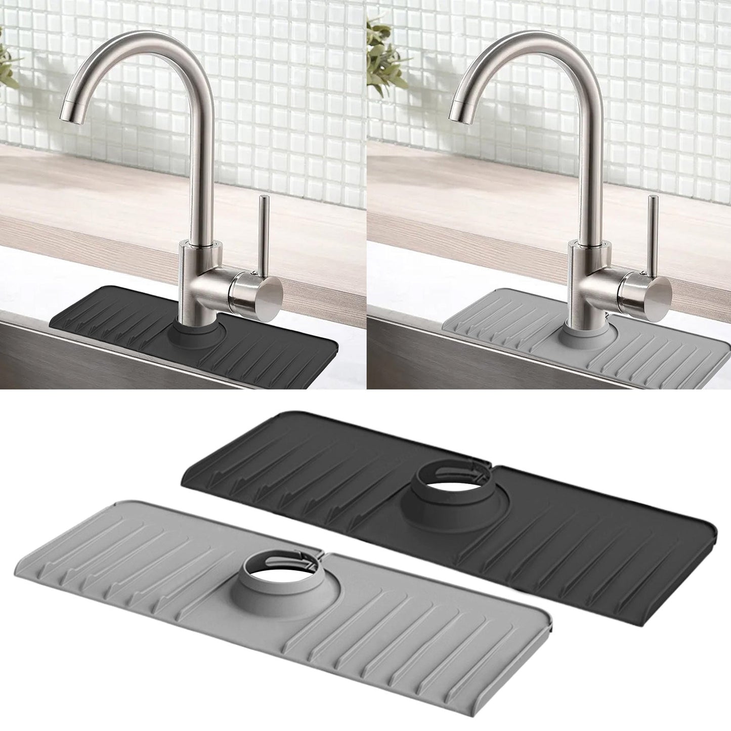 Silicone Faucet Mat For Kitchen Sink