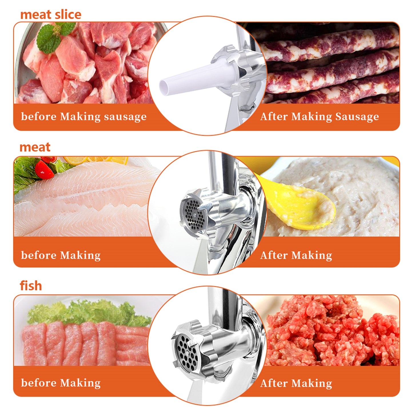 Electric Meat Grinder Sausage Maker