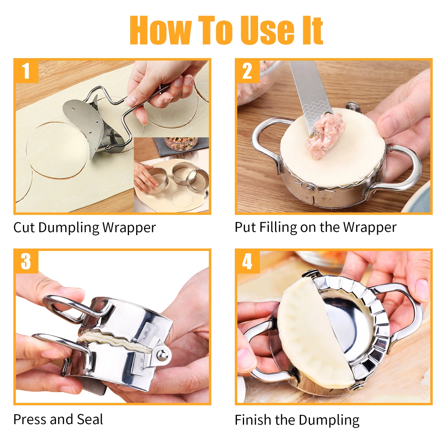 stainless Steel Dumpling Maker