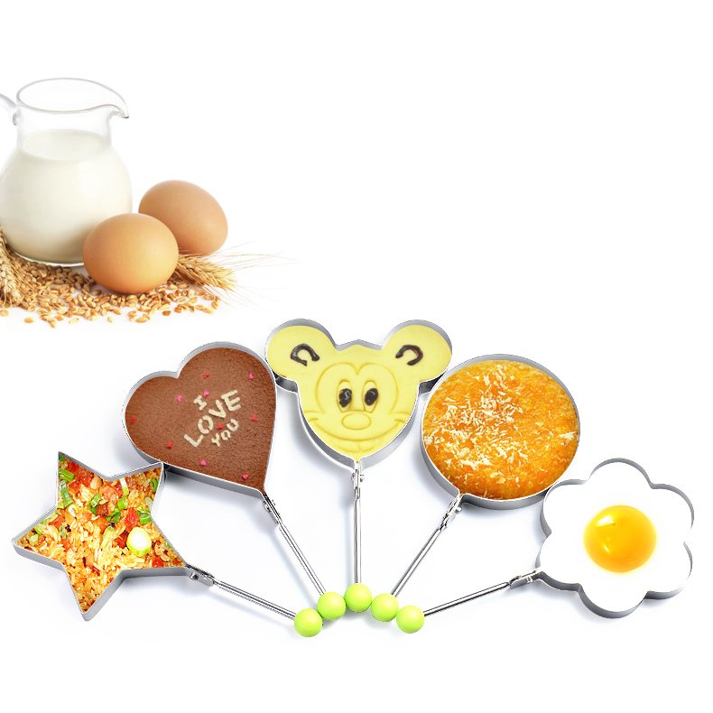 Stainless Steel Egg Mold Set