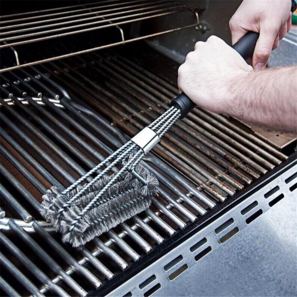 Barbecue Gloves And Barbecue Brush