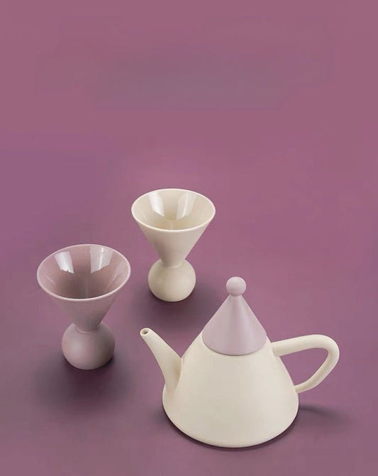 Ceramic Tea Set - Handmade Cute Teapot